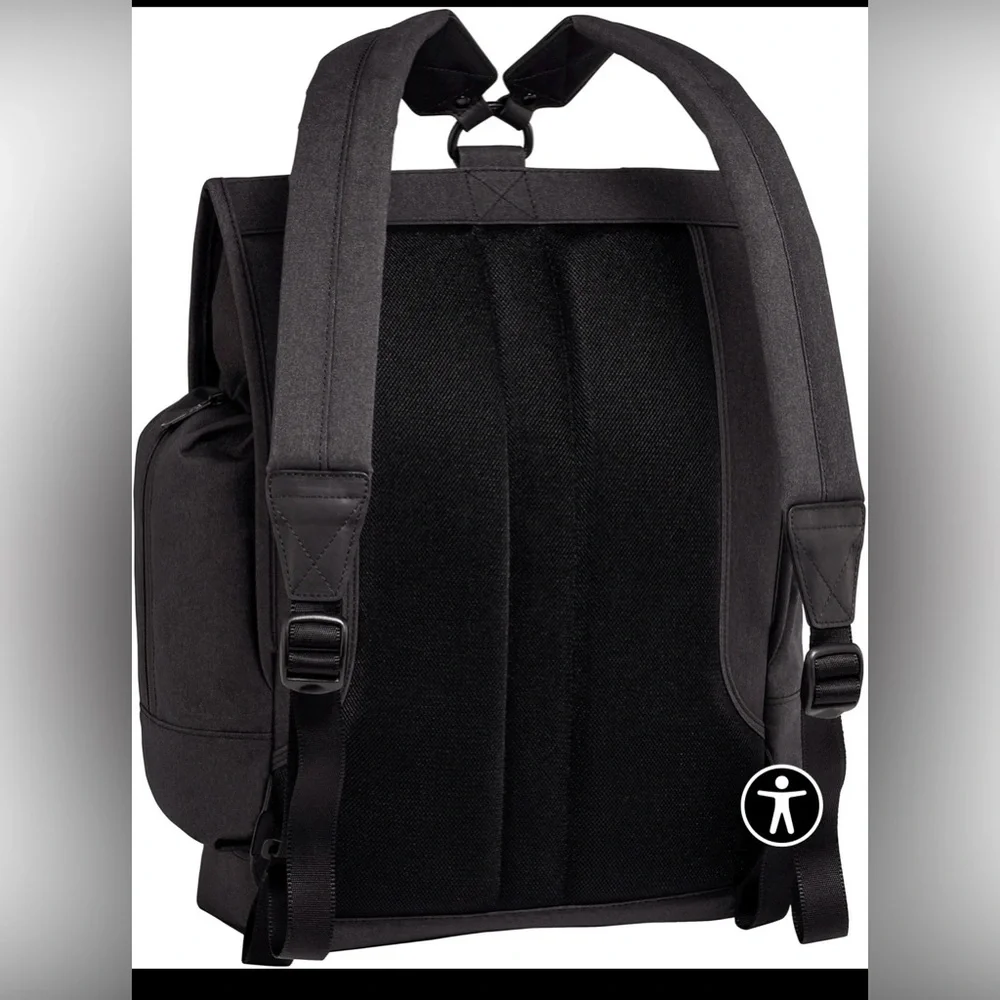 Victorinox Architecture Urban Escalades Flapover Laptop Backpack Grey 16”x11”x4”
